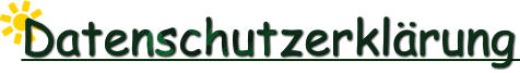 Datenschutzerklrung